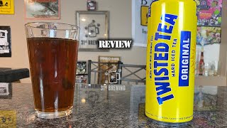 Twisted Tea Hard Iced Tea Review [upl. by Akinam]