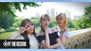 IZONE 아이즈원  Airplane Special Film in NY [upl. by Soisinoid]