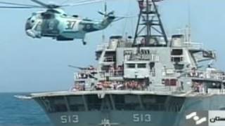 US warns Iran on Strait of Hormuz [upl. by Atniuq]