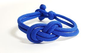 How to make nice Infinity Bracelet by ParacordKnots [upl. by Laius]