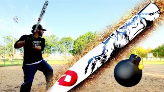 Hitting with the DEMARINI VANILLA GORILLA Jason Magnum  USSSA Slowpitch Softball Bat Reviews [upl. by Uria]