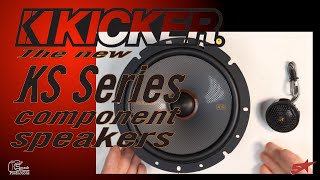 Kickers new KS Series 6 inch component speakers spstem [upl. by Starkey]