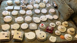 TestingShowing EVERY Smoke Alarm in my Collection [upl. by Atikihc291]