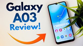 Samsung Galaxy A03  Complete Review [upl. by Aigroeg]