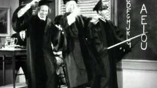 The Three Stooges  Swingin The Alphabet 1938avi [upl. by Aicirtam]