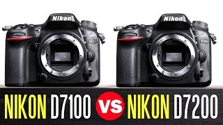 Nikon D7200 Vs Nikon D7100 [upl. by Eugenle]