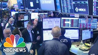 Stock Trading Halted After Markets Plunge At Market Open  NBC News [upl. by Lawrence]