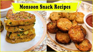 2 Crispy Veg Cutlet Recipe  NonFried Vegetable Cutlets  Monsoon Special Snacks [upl. by Kcyrred690]