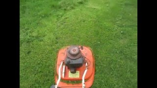 2 stroke flymo hover mower [upl. by Phylis]