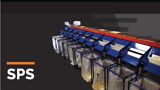 Small Parcel Sorter SPS  HIGHSPEED Parcel Sortation [upl. by Aidahs]