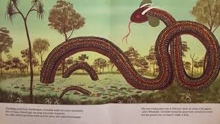 Childrens Book The Rainbow Serpent READ ALOUD [upl. by Lovel]