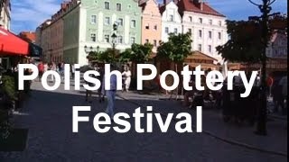 Polish Pottery Festival  Boleslawiec Celebration Of Ceramics [upl. by Analart944]