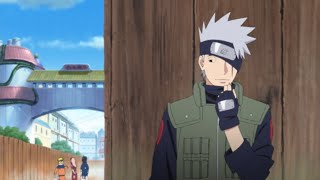 Kakashi Takes Off His Mask English Dub [upl. by Hamner]