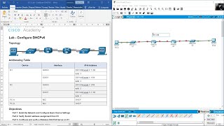 851 Lab  Configure DHCPv6 Packet Tracer [upl. by Faux]