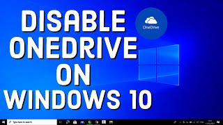 How To Disable OneDrive On Your Windows 10  Stop syncing a folder in OneDrive [upl. by Akeme8]