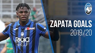 Duván Zapata  All goals 20192020 [upl. by Brnaba]