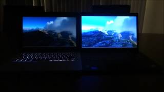 Glossy Vs Matte Screen Comparison on Laptops [upl. by Ahsial782]