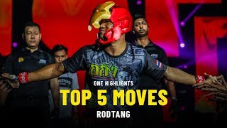 Rodtangs Top 5 Moves  ONE Highlights [upl. by Hinze]