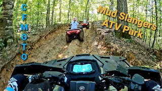 2020 CFMOTO CFORCE 600 and CFORCE 800 at Mud Slangers Offroad Trails [upl. by Byrn470]