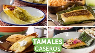 4 tamales caseros  Kiwilimón [upl. by Berke]