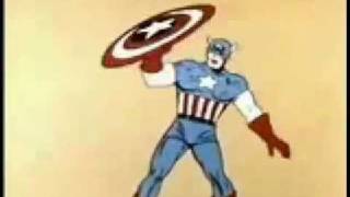 CAPTAIN AMERICA Cartoon Intro [upl. by Dnivra575]