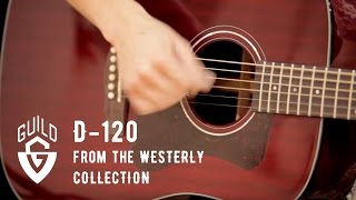 Guild Westerly Collection D120 Acoustic Guitar Demo [upl. by Curt]