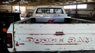 1987 Dodge D150 restoration part 1 [upl. by Neellok]