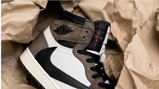 Travis Scott x Air Jordan 1 DHgate Review [upl. by Trace433]