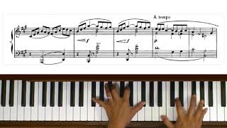 Debussy Arabesque No 1 Piano Tutorial [upl. by Mattland]