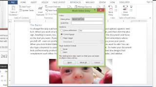 Microsoft Word  Marking Index Entries [upl. by Aluk]