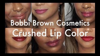 Bobbi Brown Crushed Lip Color Review [upl. by Ahsinned]