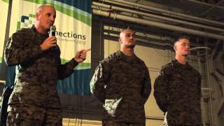 Marines surprised with meritorious promotions [upl. by Zeidman]