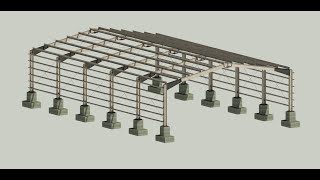 Tuto Revit Structure Construction métallique Partie02 [upl. by Zed]