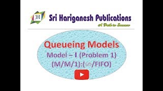 Queueing Models  MM1InfinityFIFO  Model  I [upl. by Fulton]