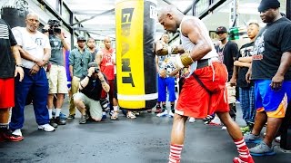 Floyd Mayweather Open Workout  Wednesday August 26 [upl. by Caterina]