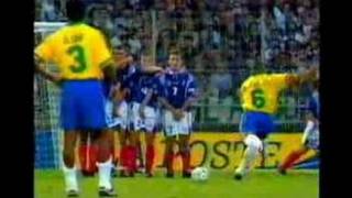 Roberto Carlos FreeKick [upl. by Rosalee259]