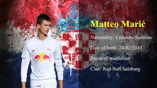 Matteo Marić  RB Salzburg  Highlights  2024 [upl. by Harli145]