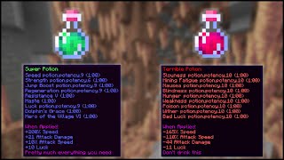 Minecraft  How To Get Custom Potions [upl. by Negroj879]