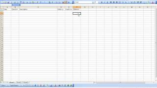 How to create an excel checkbook register [upl. by Ulane]