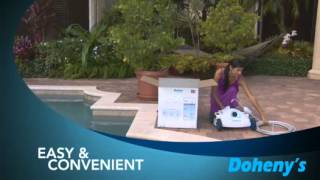 Dohenys Powered by Aquabot JetDrive Above Ground Cleaner [upl. by Per]