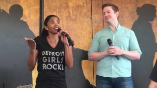 HAMILTON Ham4Ham quotCongratulationsquot with Renée Elise Goldsberry 83116 [upl. by Margret]