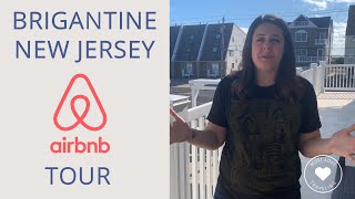 Brigantine NJ  Airbnb Tour A block from the beach [upl. by Clim]