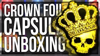 CROWN FOIL STICKER CAPSULE UNBOXING [upl. by Lhary]