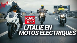 Roadtrip  LItalie en motos électriques [upl. by Aroda265]