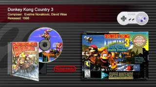 Donkey Kong Country 3 Full OST  SNES [upl. by Anhcar]