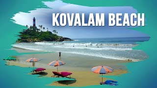 Kovalam Beach of Kerala [upl. by Tilford]