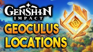 All Geoculus Locations 【Genshin Impact】 [upl. by Lyckman]