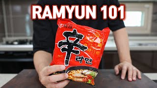 7 New Ways to Enjoy KOREAN RAMYUN Ramen [upl. by Aikahs818]