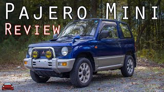 1995 Mitsubishi Pajero Mini Review  A Kei OffRoader [upl. by Odnomar]