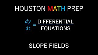 Slope Fields FirstOrder Differential Equations [upl. by Raynor720]